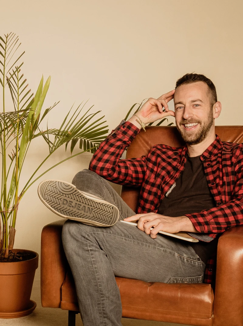 Bertrand Dejean, graphiste et directeur artistique à Lyon