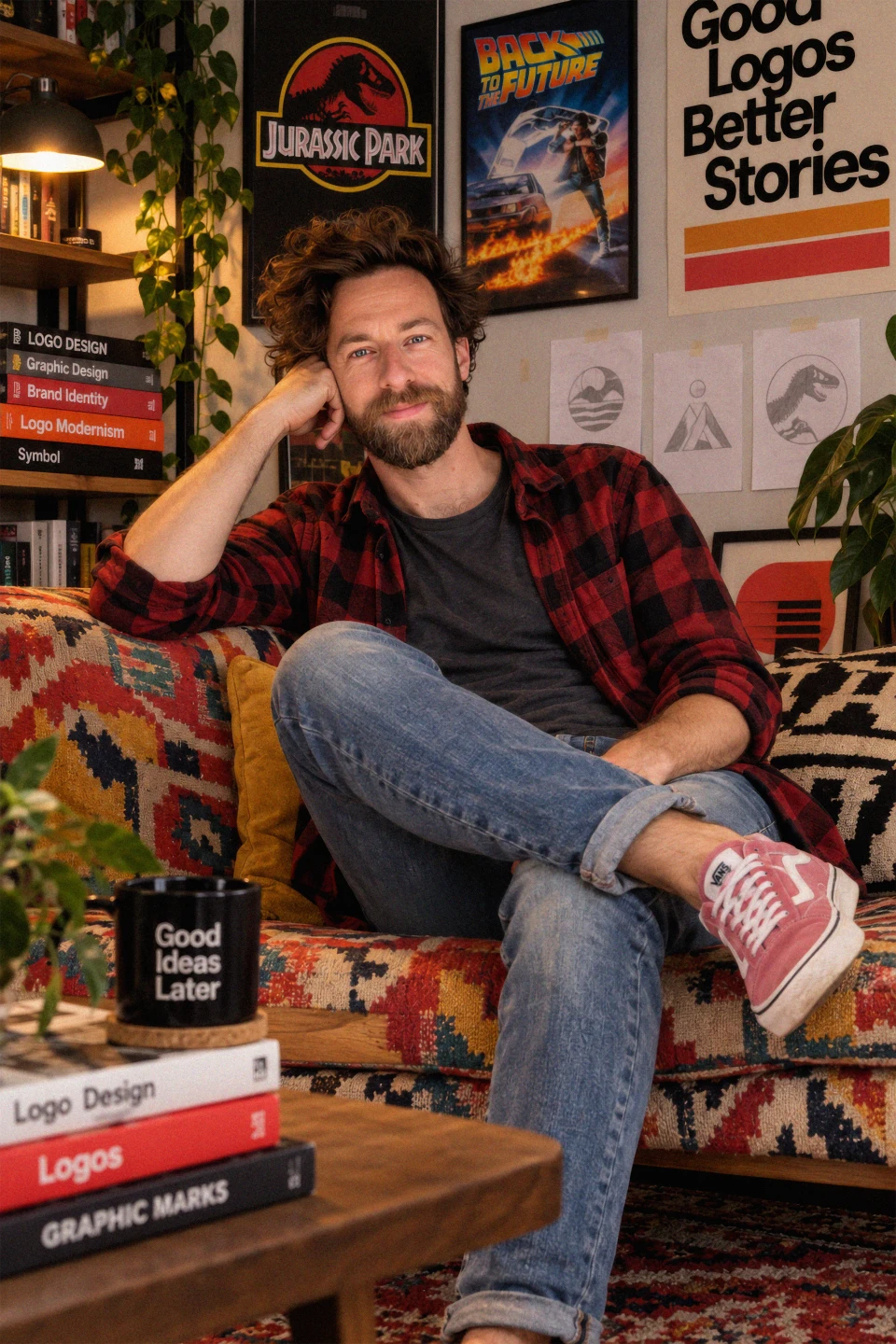 Bertrand Dejean, graphiste et directeur artistique à Lyon