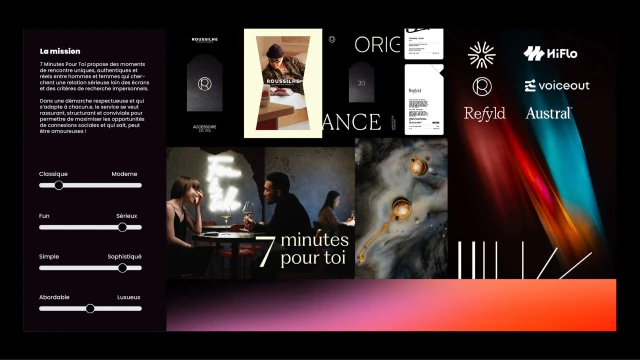 Identité visuelle de 7 Minutes pour Toi — visuel 10