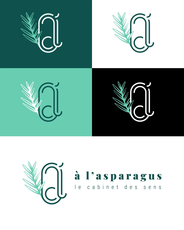Identité visuelle de À l'Asparagus, visuel 3