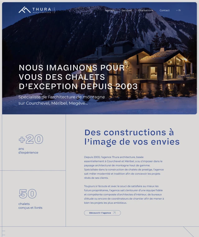 Identité visuelle de Agence Thura Architecture – Courchevel & Méribel — visuel 16