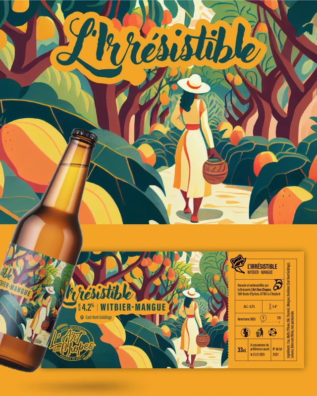 Identité visuelle de Brasserie L'Art des Chopes — visuel 11