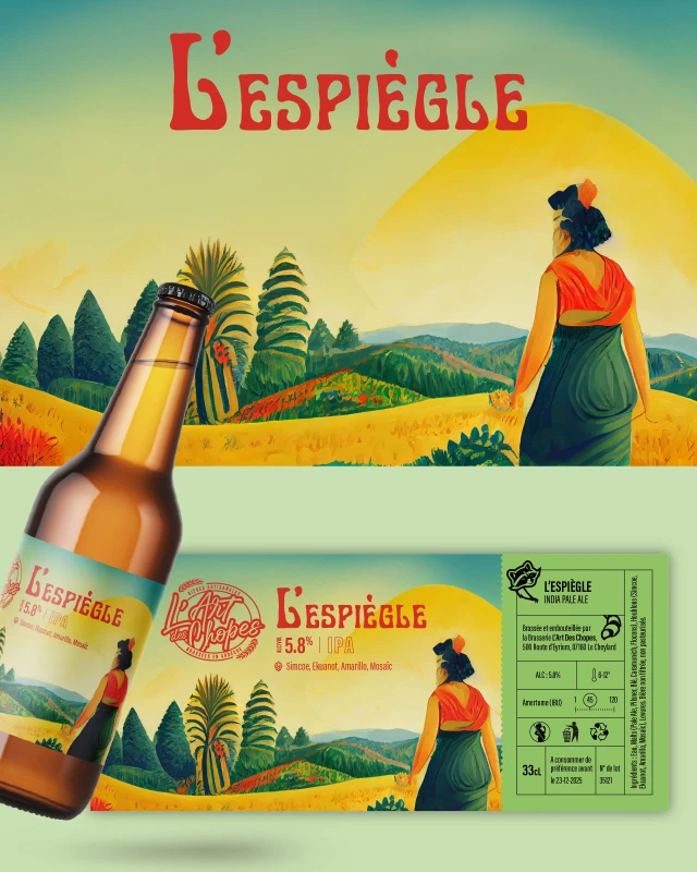 Identité visuelle de Brasserie L'Art des Chopes — visuel 12