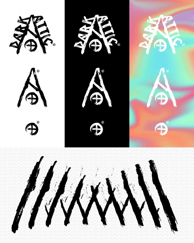 Identité visuelle de Dark Attic — visuel 4