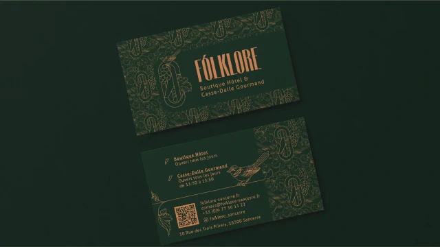 Carte de visite — FÓLKLORE Sancerre
