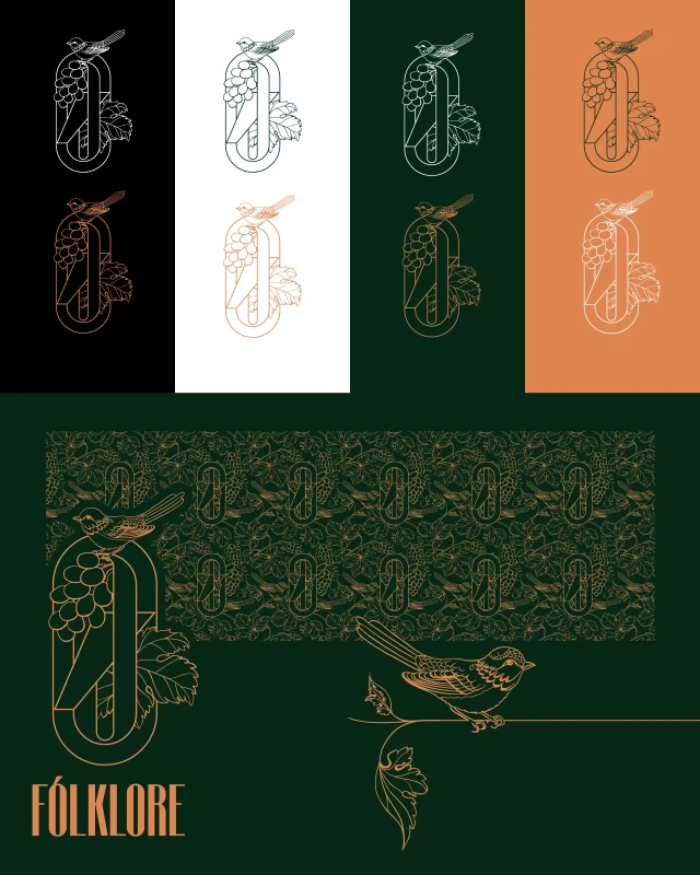 Palette de couleurs — FÓLKLORE Sancerre