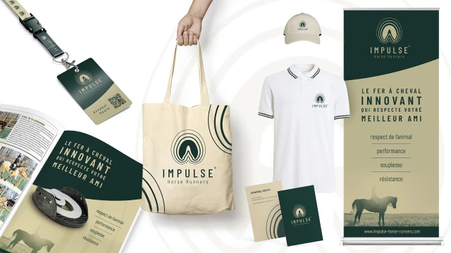 Identité visuelle de Impulse, Horse Runners — visuel 5