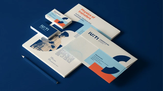 Maquette du site web, IUSTI Laboratoire – Aix Marseille Université CNRS