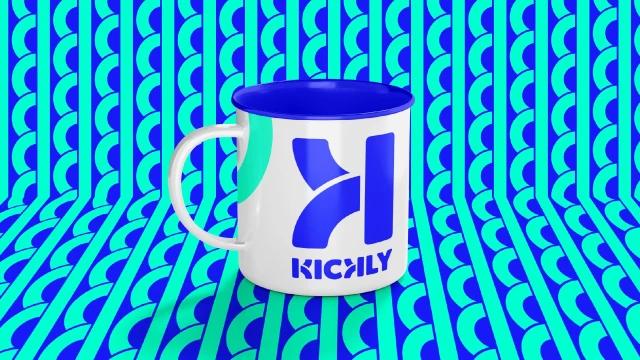 Identité visuelle de Kickly, studio digital créatif — visuel 7