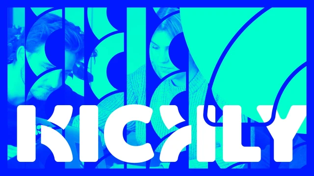 Visuel de couverture, Kickly, studio digital créatif