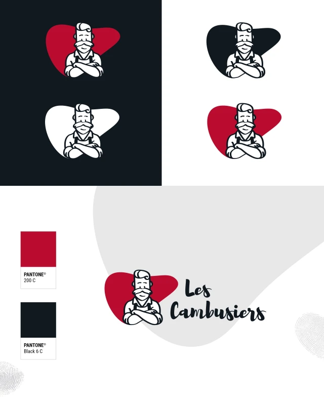 Identité visuelle de Les Cambusiers, visuel 3