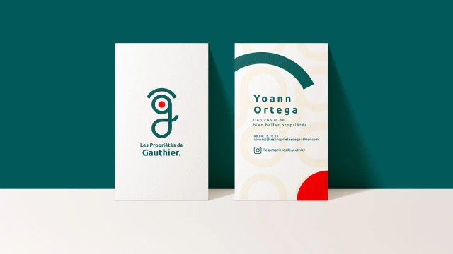 Identité visuelle de Les Propriétés de Gauthier — visuel 6