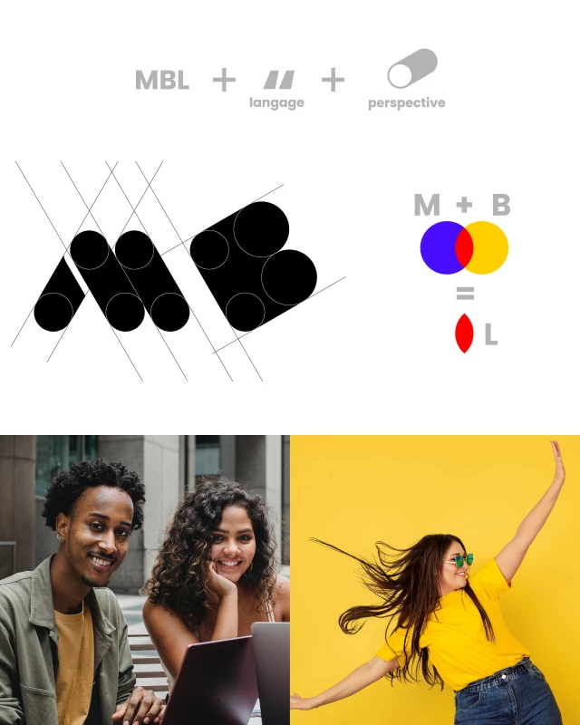 Identité visuelle de MBLangues — visuel 2
