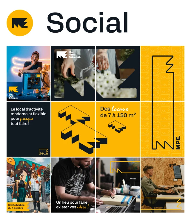 Visuel pour les réseaux sociaux — Mon Petit Entrepôt
