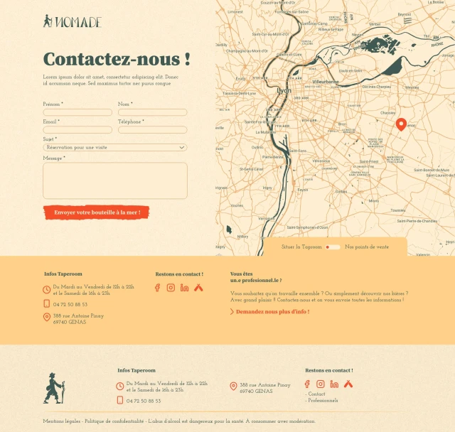 Identité visuelle de Nomade Brewery — visuel 30