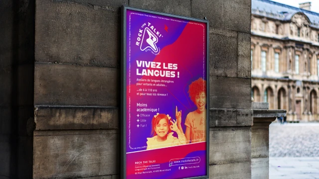 Identité visuelle de Rock the Talk!, visuel 8