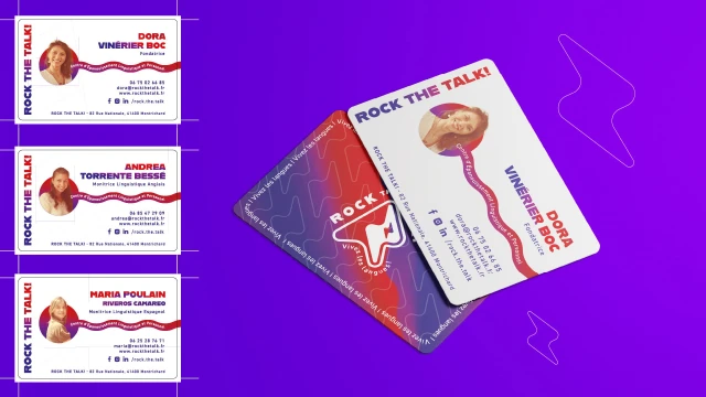 Identité visuelle de Rock the Talk!, visuel 5