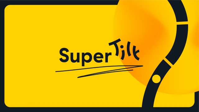 Logo SuperTilt en version couleur, seconde déclinaison