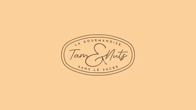Identité visuelle de Tam&Nuts – Pâte à tartiner, visuel 1