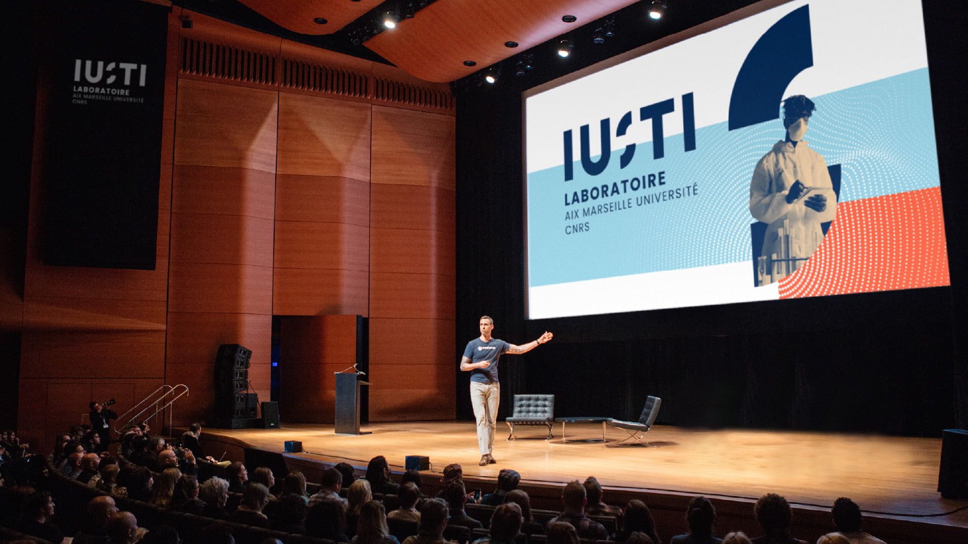 IUSTI logo présentation
