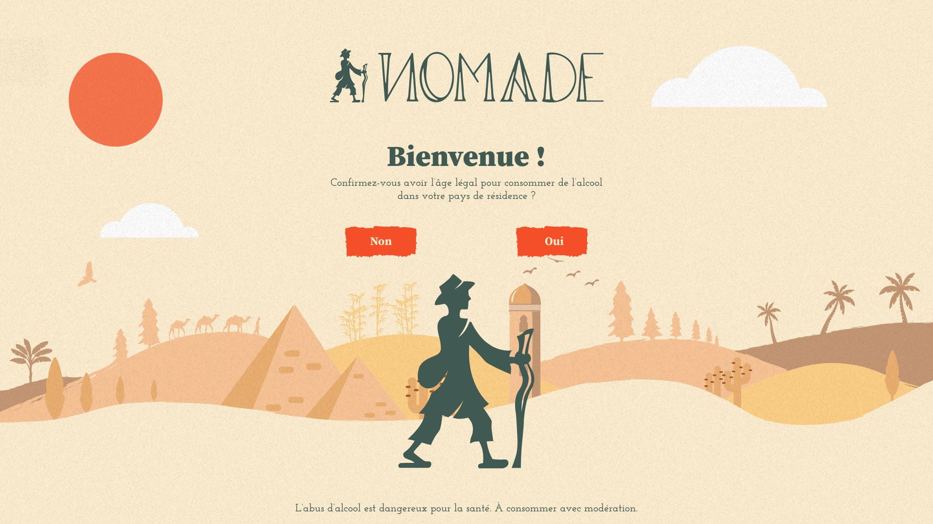 Nomade bière - Home - Disclaimer