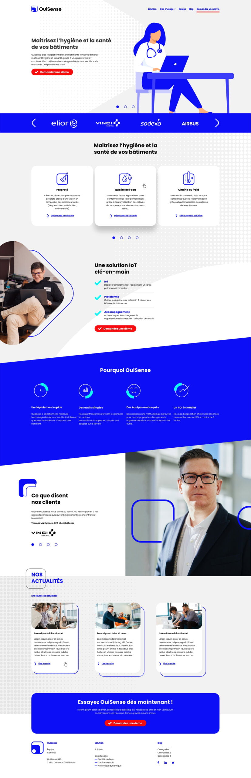 OuiSense - logo - web site