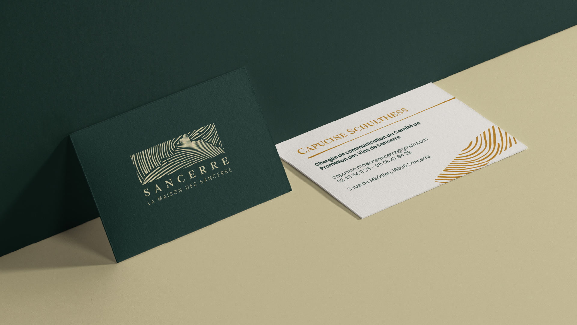 logo-identité visuelle Sancerre AOP - Passeurs de Terroirs - carte de visite