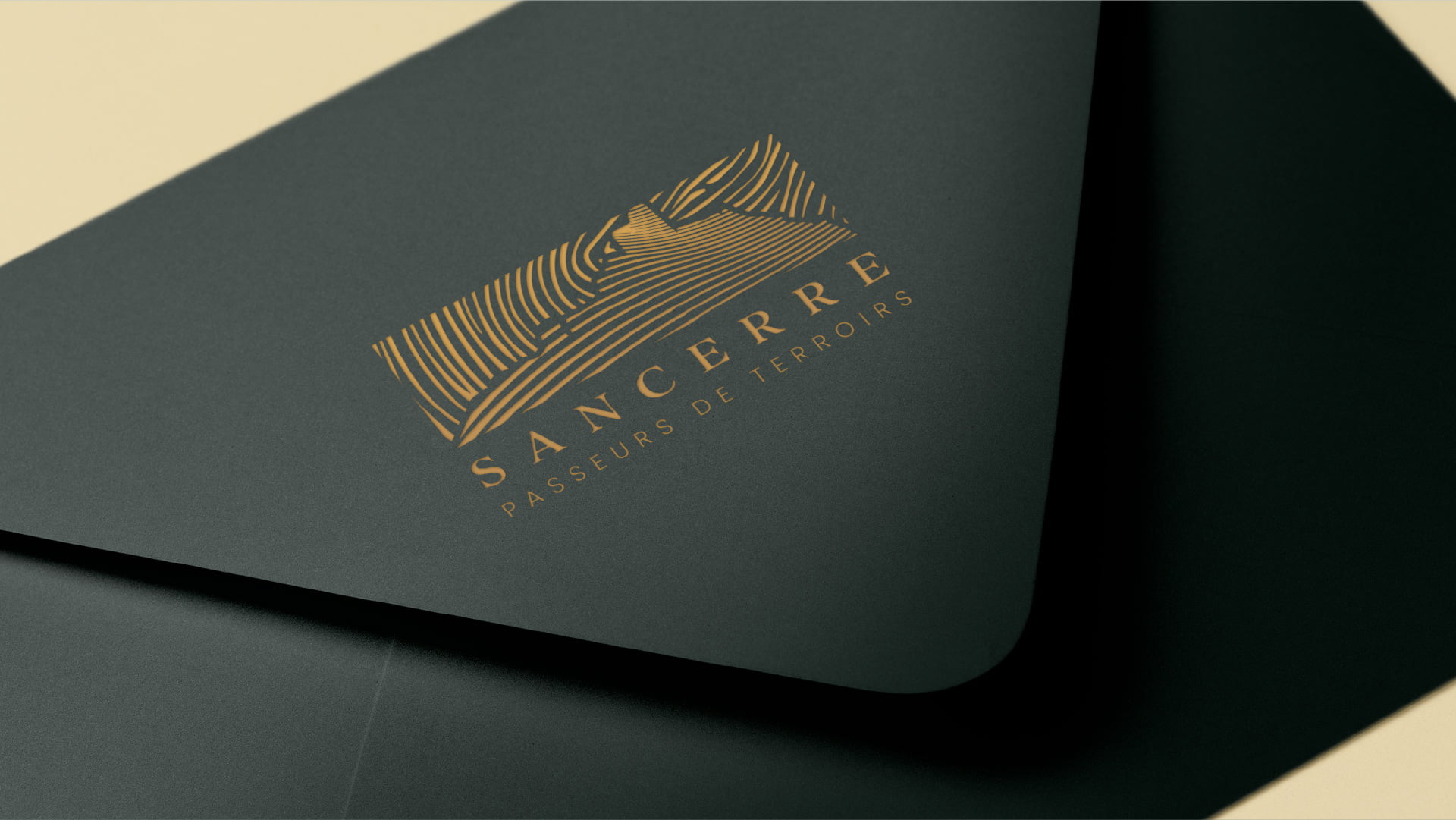 logo-identité visuelle Sancerre AOP - Passeurs de Terroirs - enveloppe