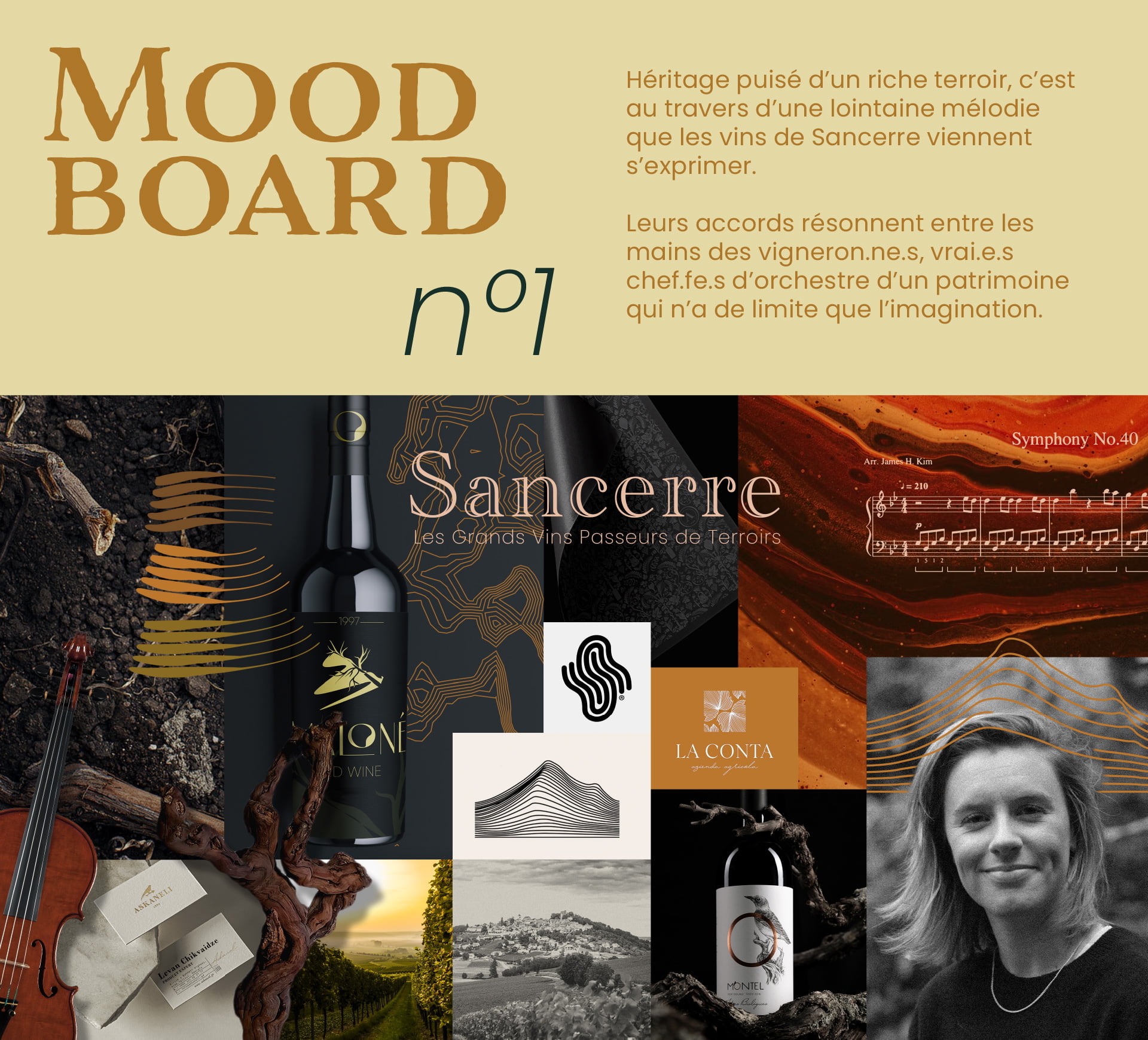 logo-identité visuelle Sancerre AOP - Passeurs de Terroirs - moodboard1