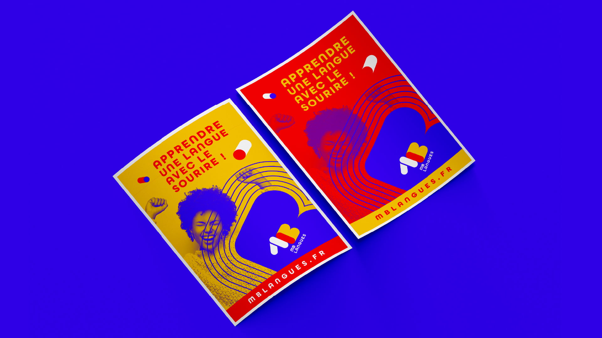 mblangues logo flyer