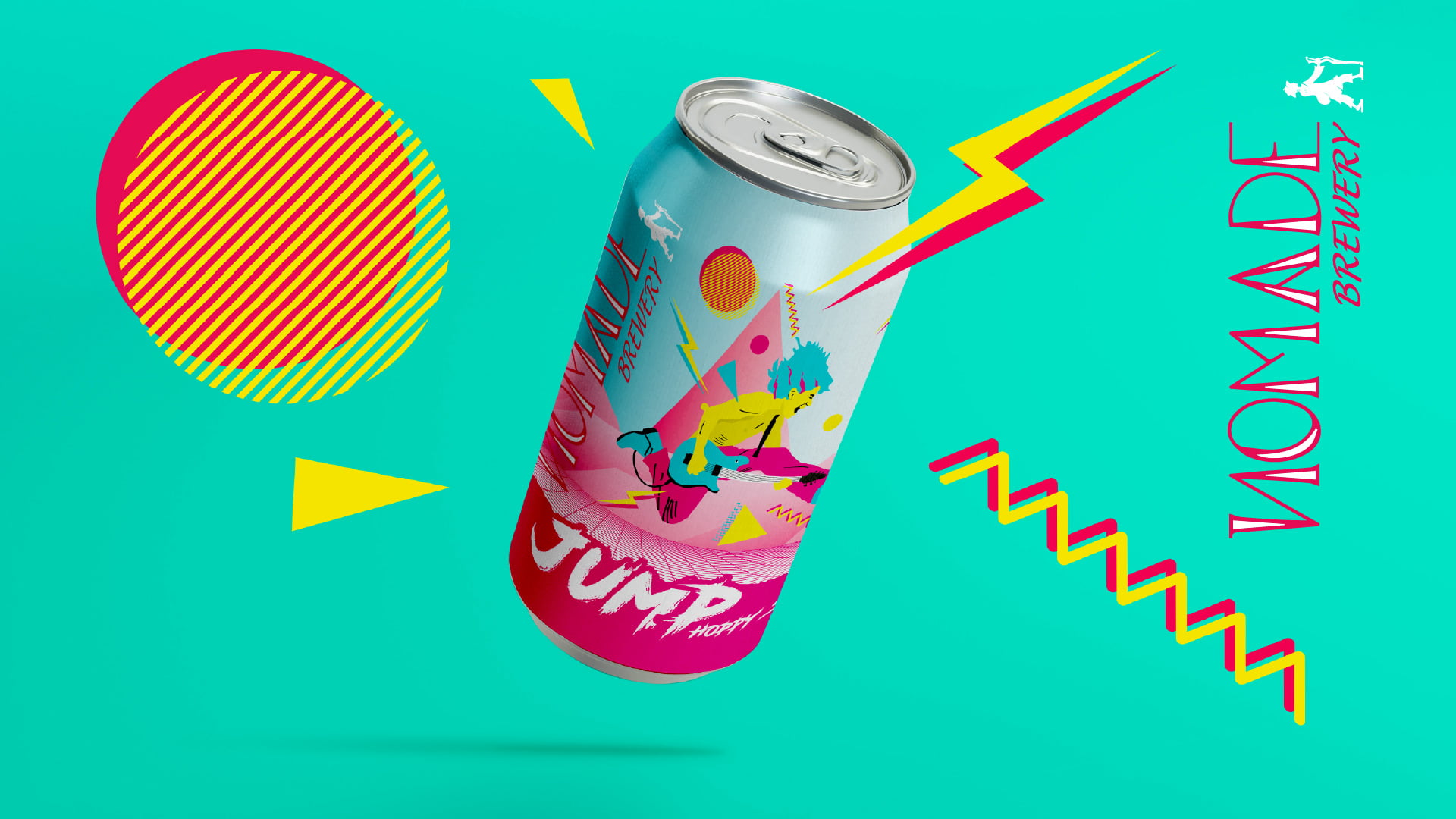 nomade brewery - jump photo