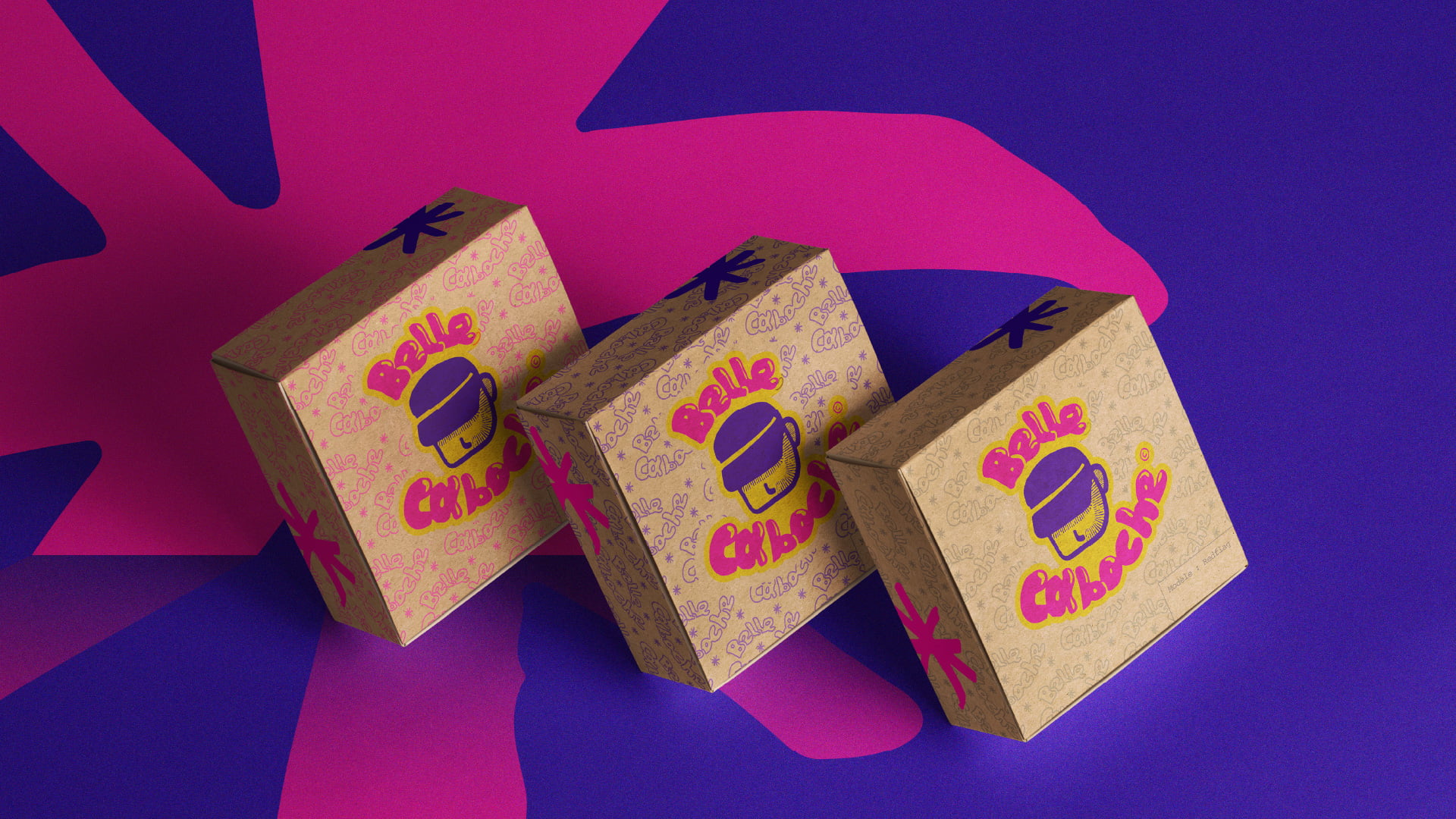 Belle Caboche boîtes casquettes