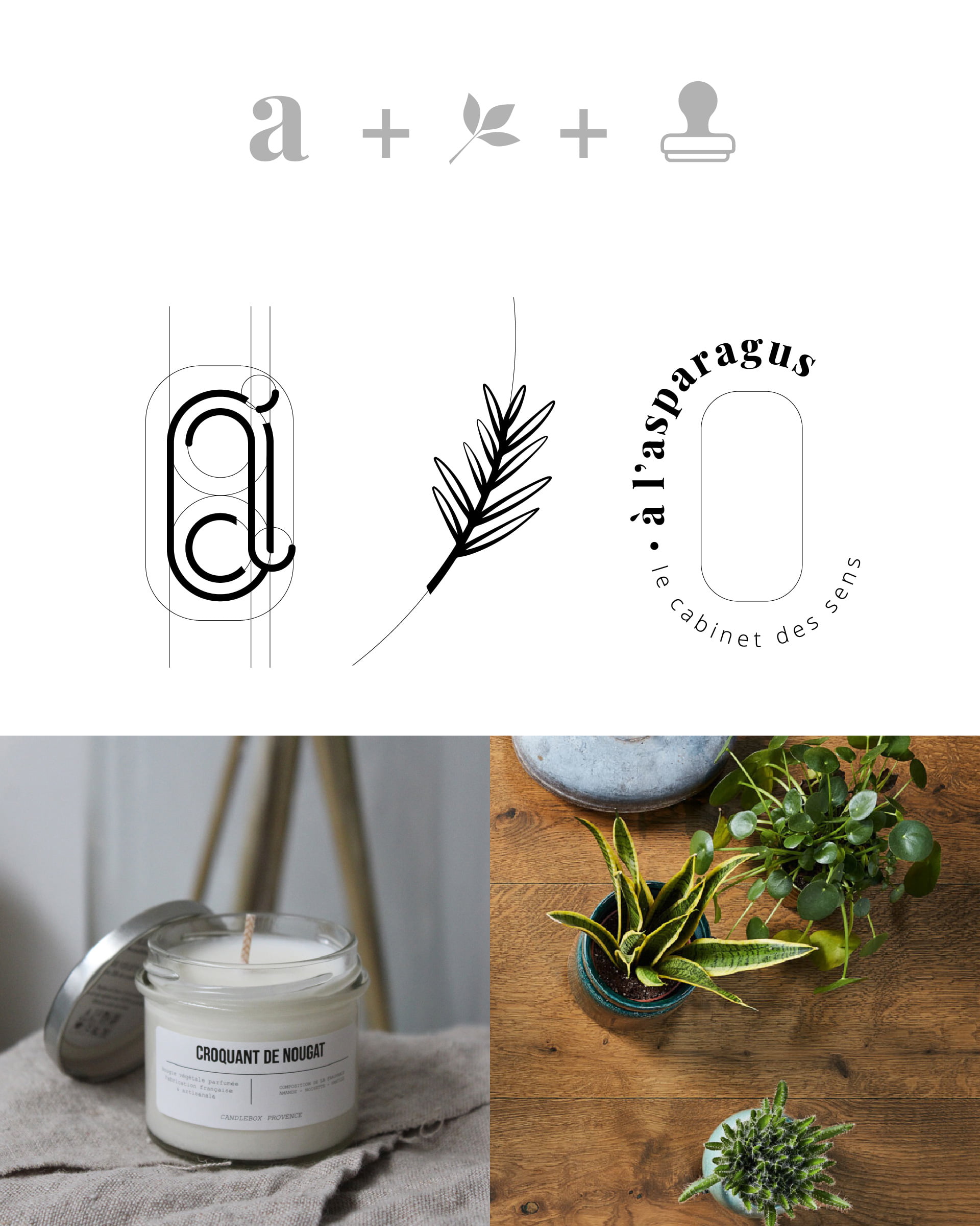 a l'asparagus logo ambiance