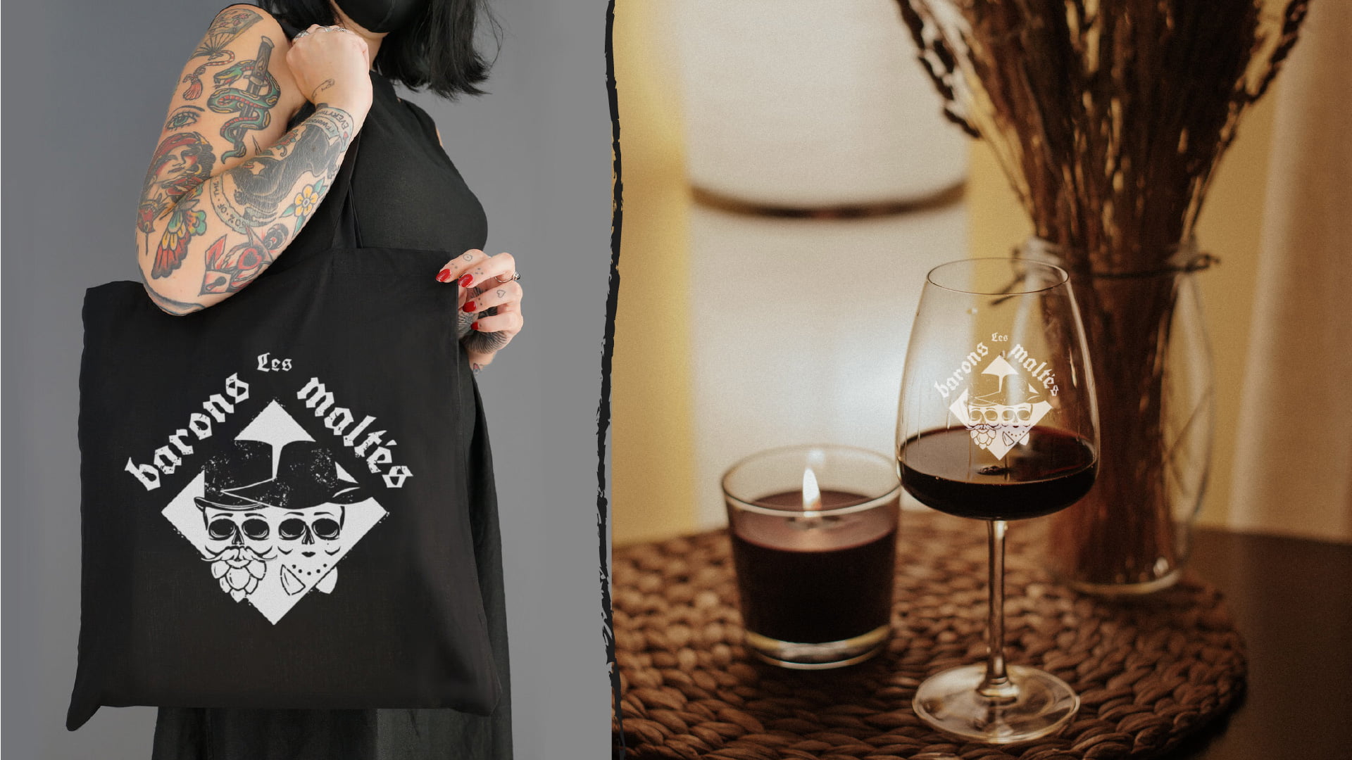 les barons maltés logo branding2