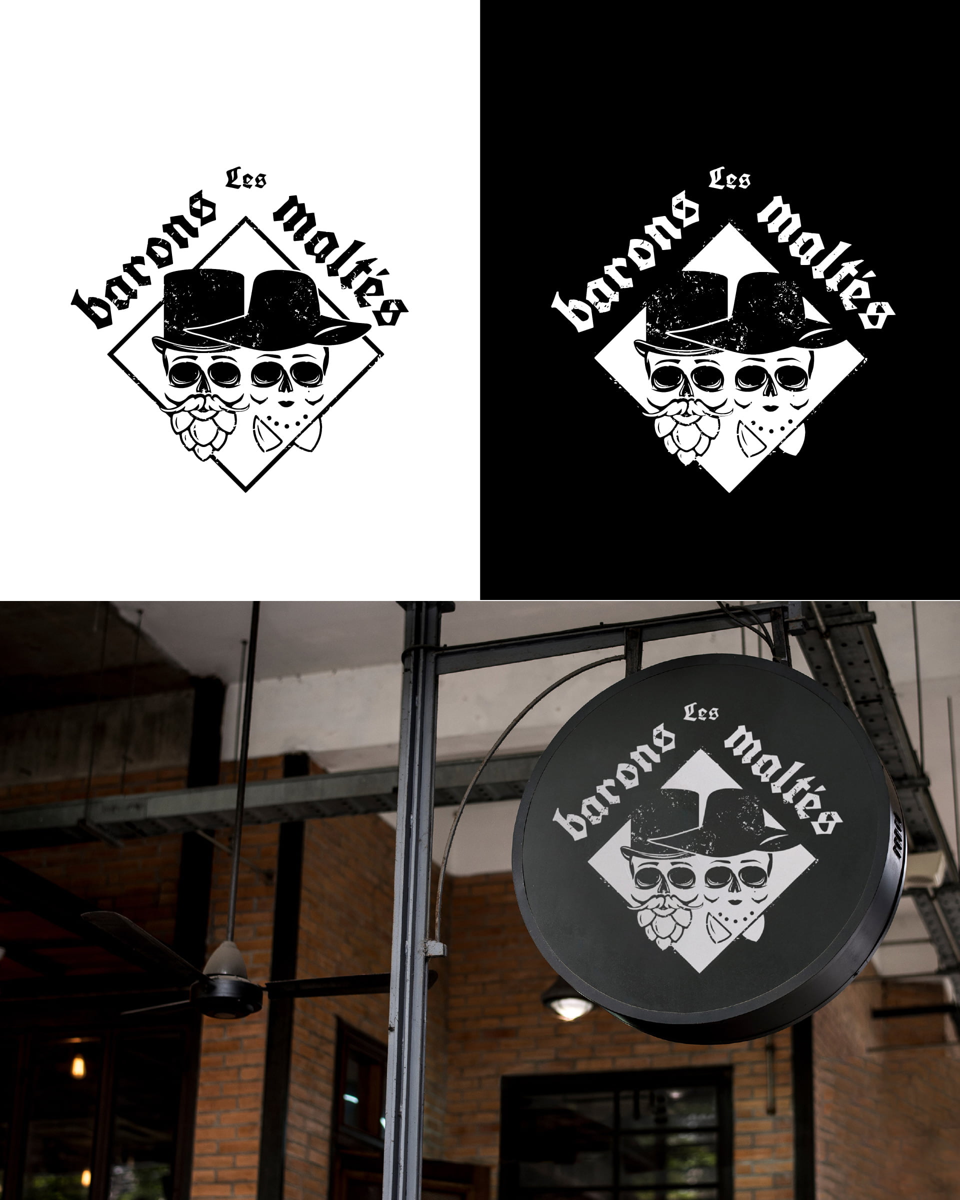 les barons maltés logo couleurs