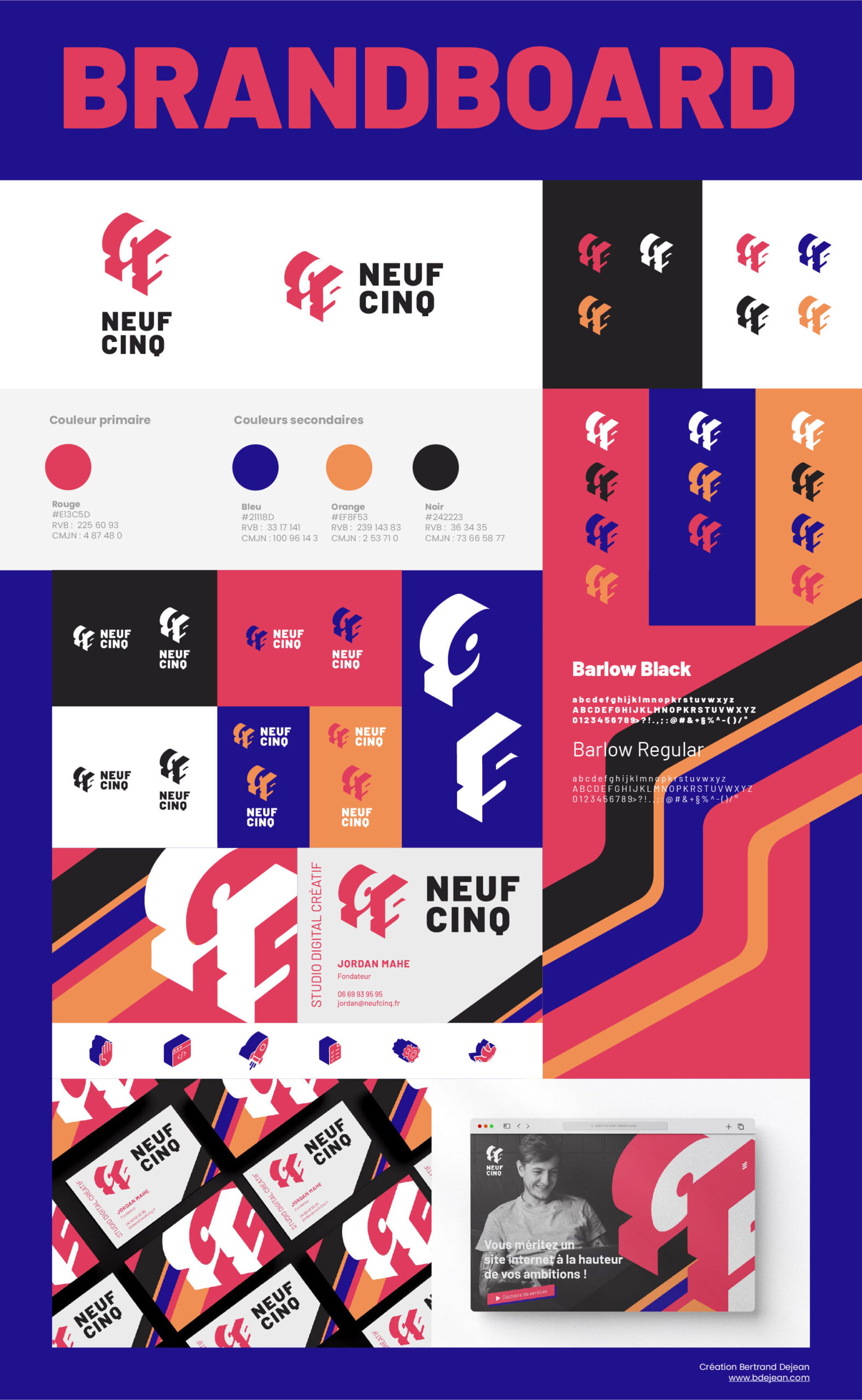 neuf cinq brandboard