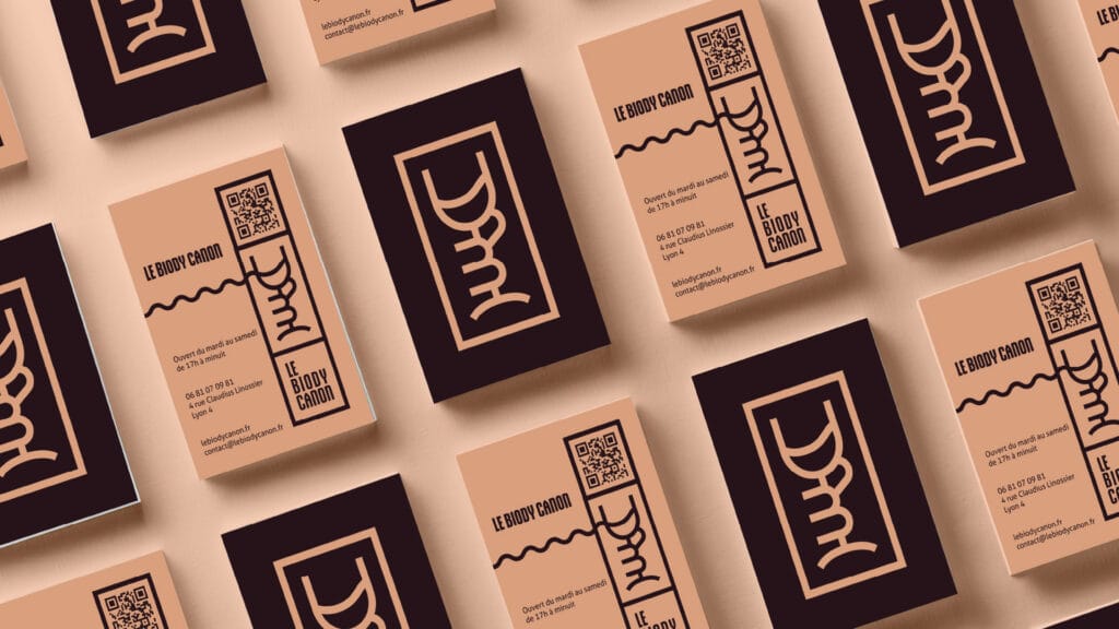 Le Biody Canon - carte visite