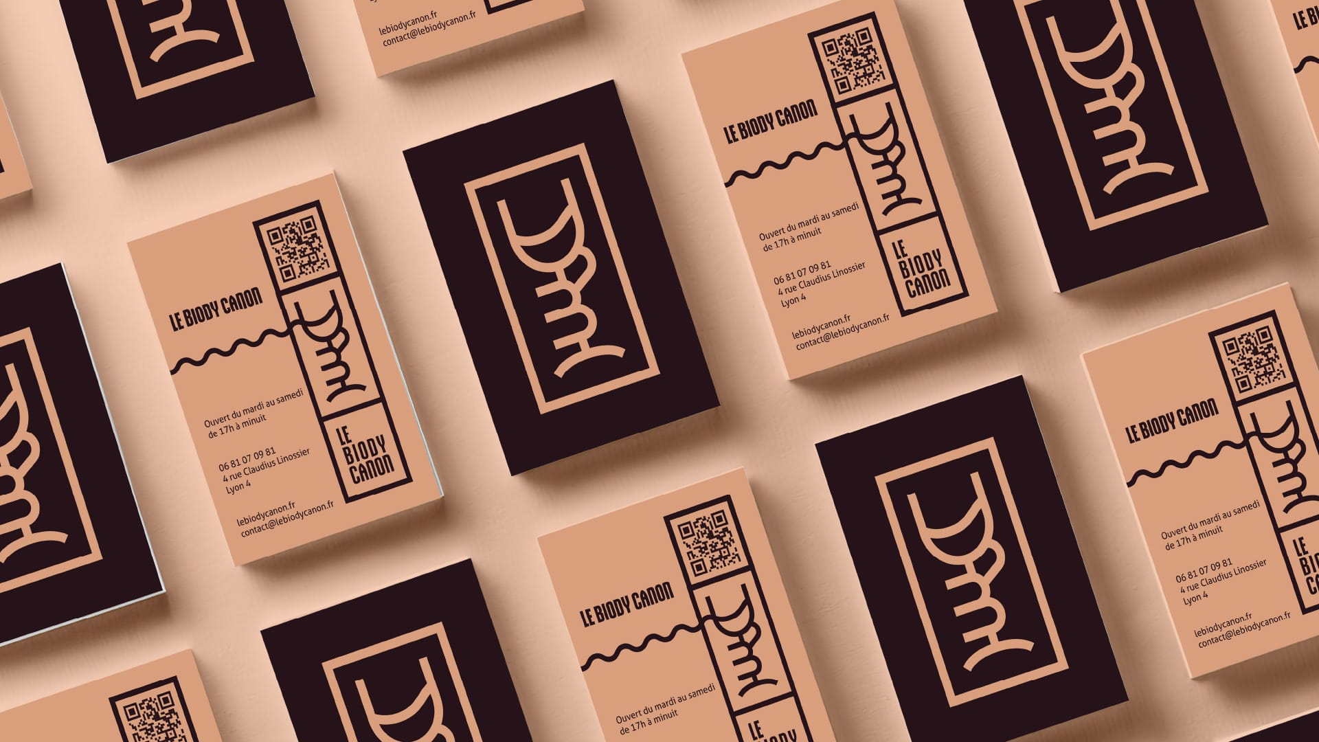 Le Biody Canon - carte visite