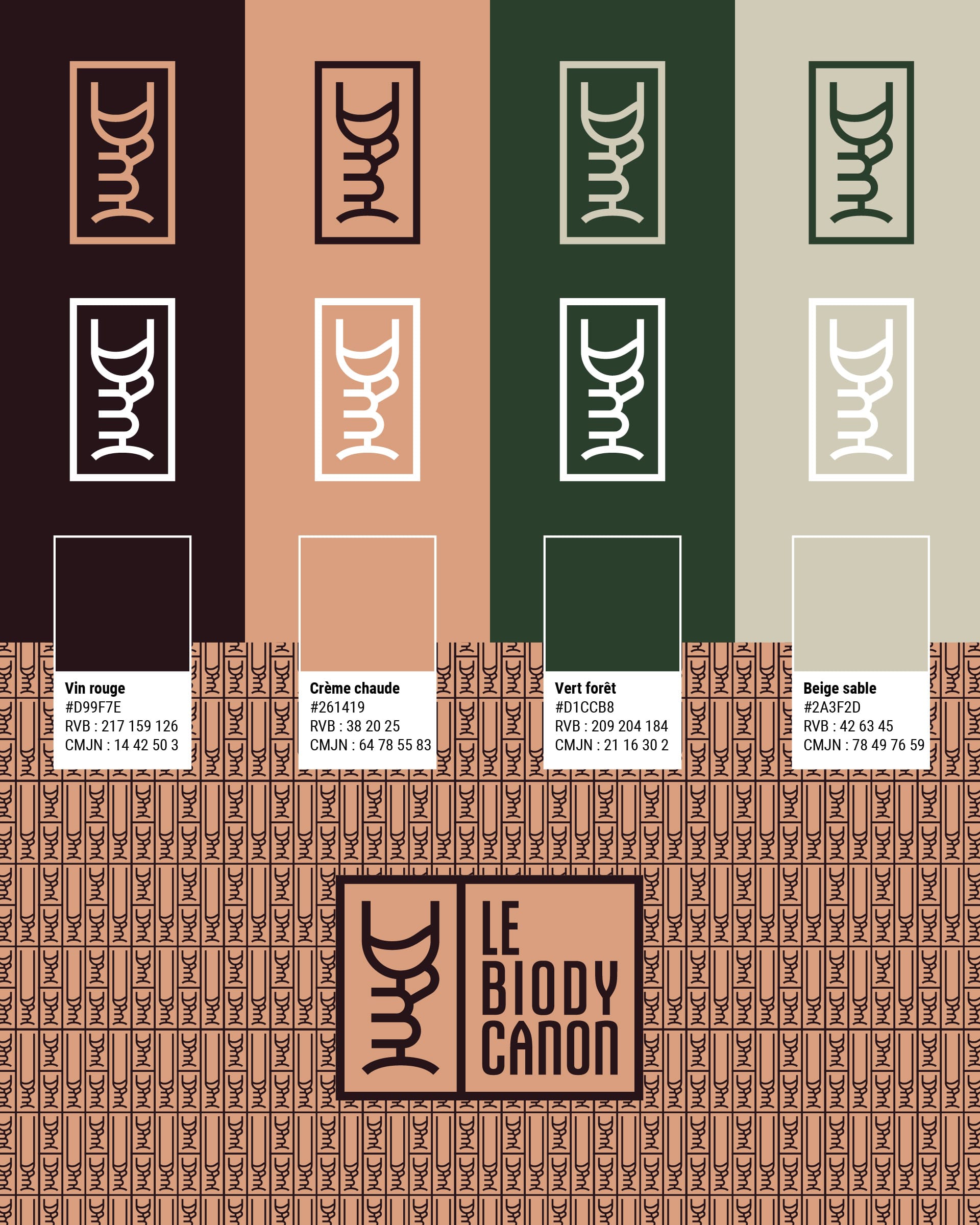 Le Biody Canon - couleurs