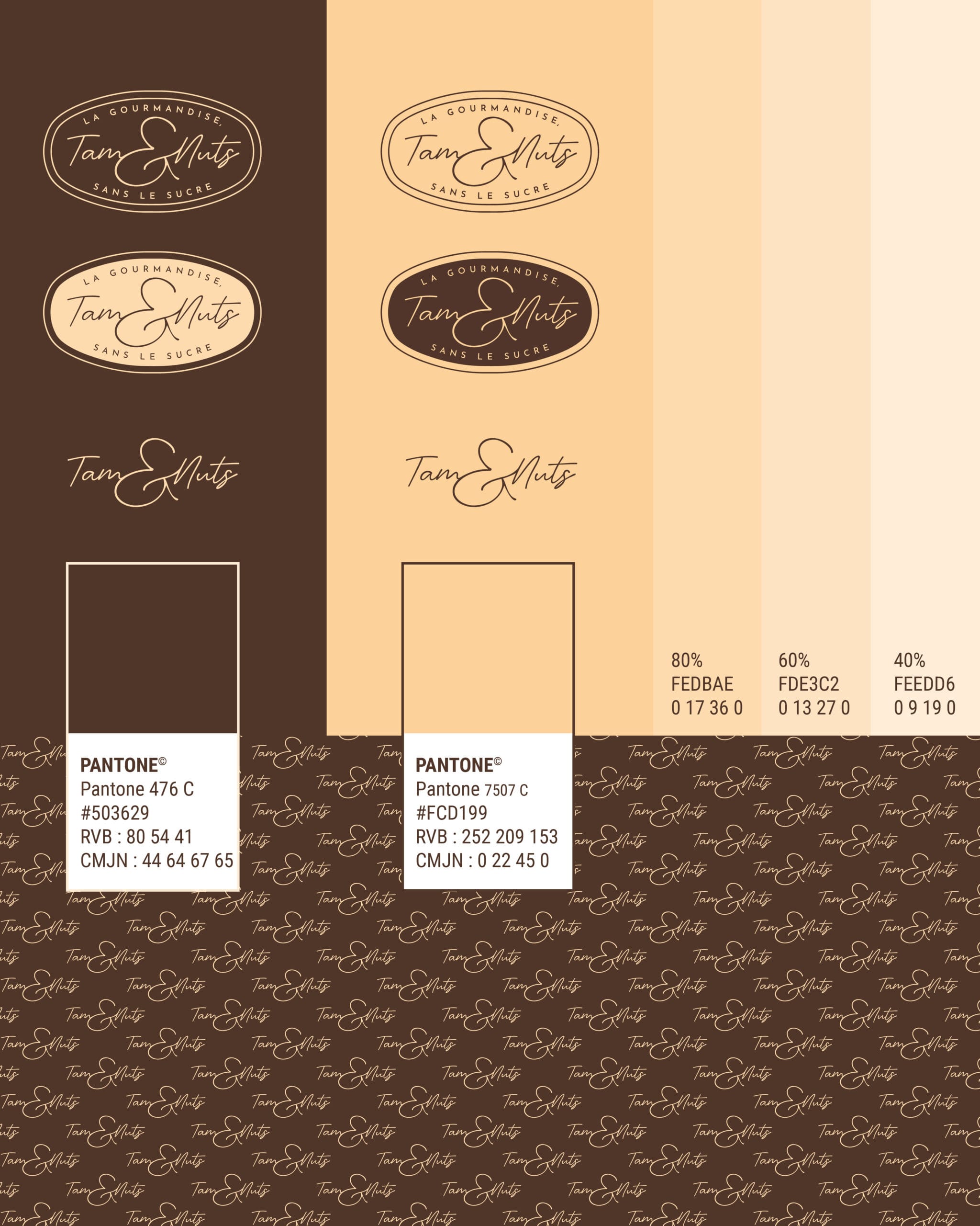 Tam&Nuts - pâte à tartiner - couleurs