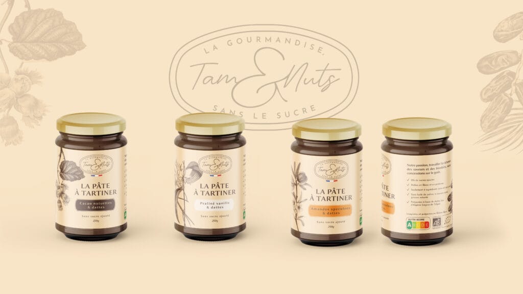 Tam&Nuts - pâte à tartiner - gamme produits