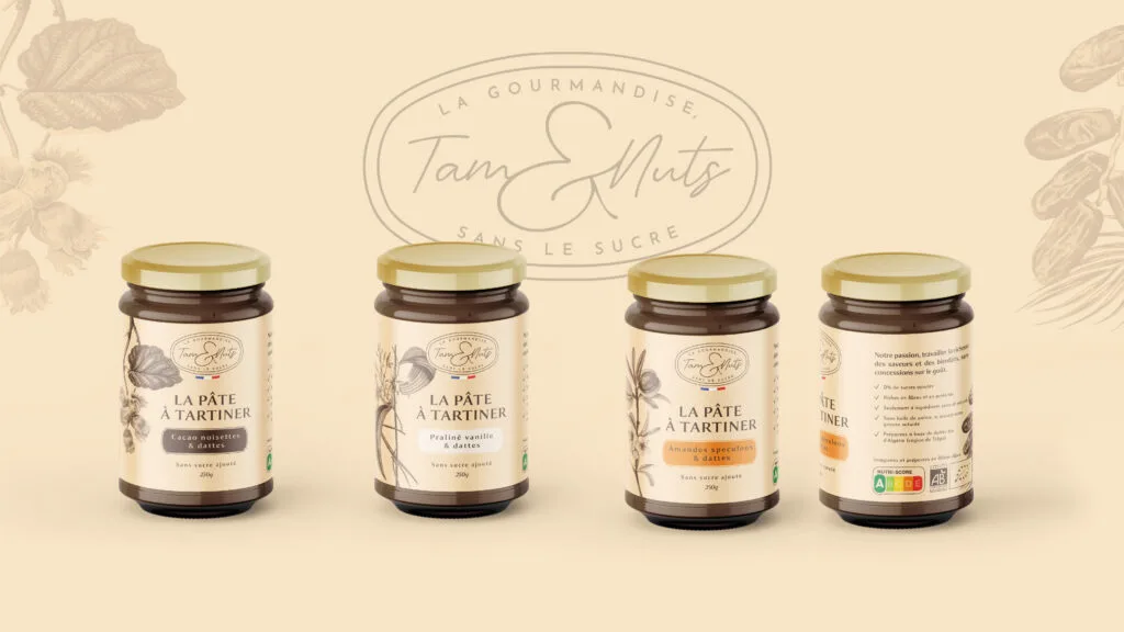 Tam&Nuts - pâte à tartiner - gamme produits