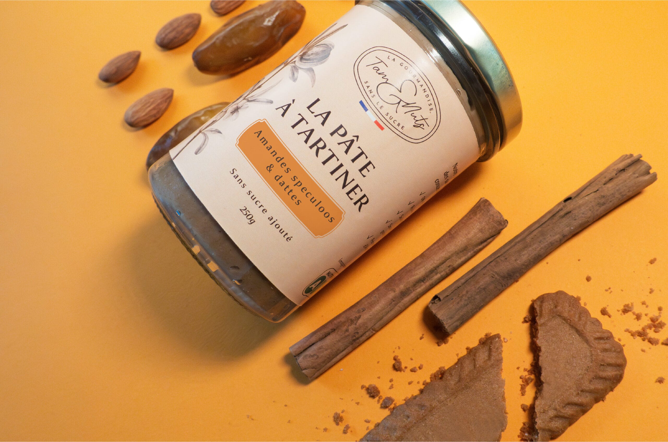 Tam&Nuts - pâte à tartiner - shooting photo amande 2