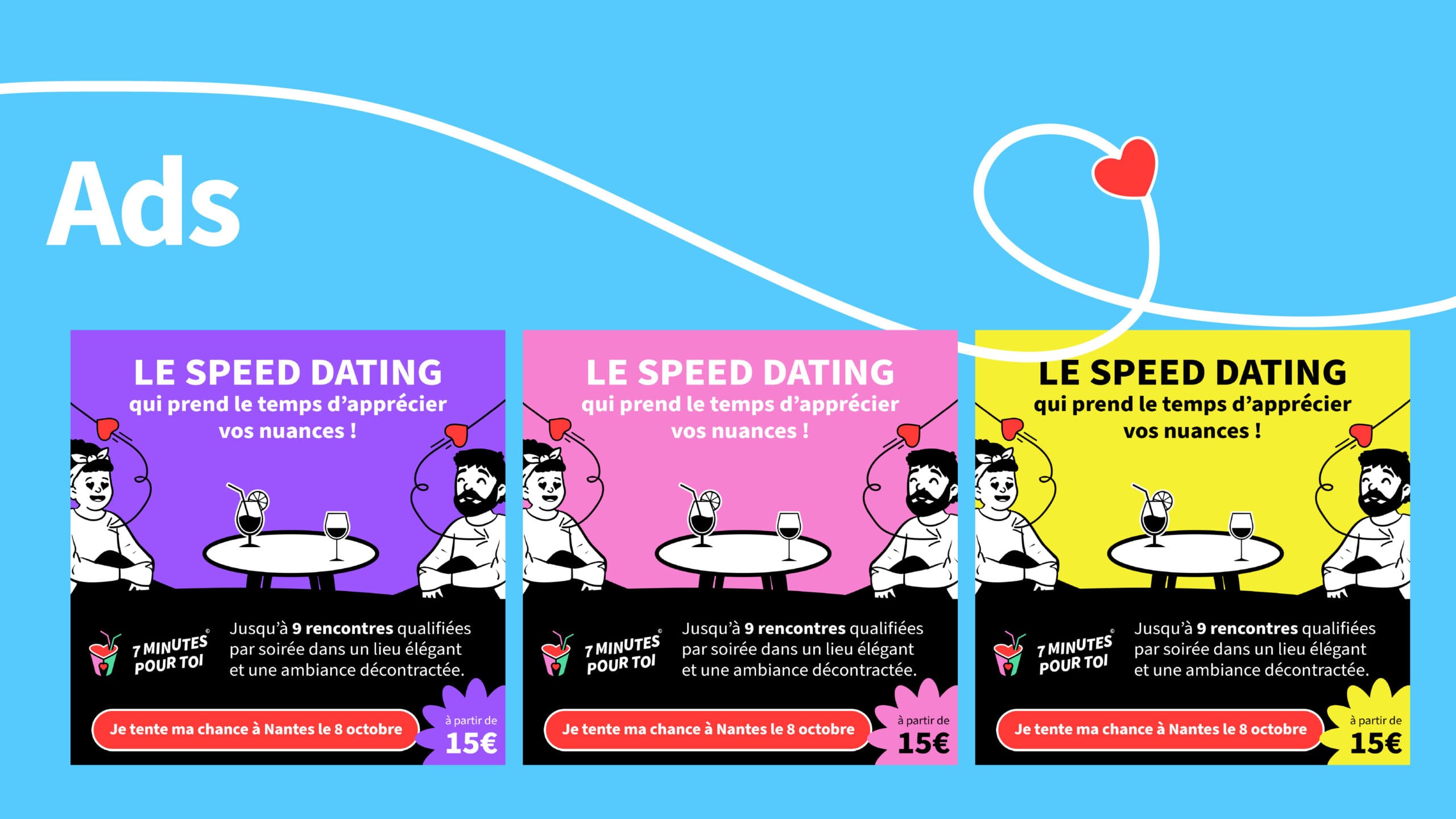 7 Minutes pour Toi - ads 1