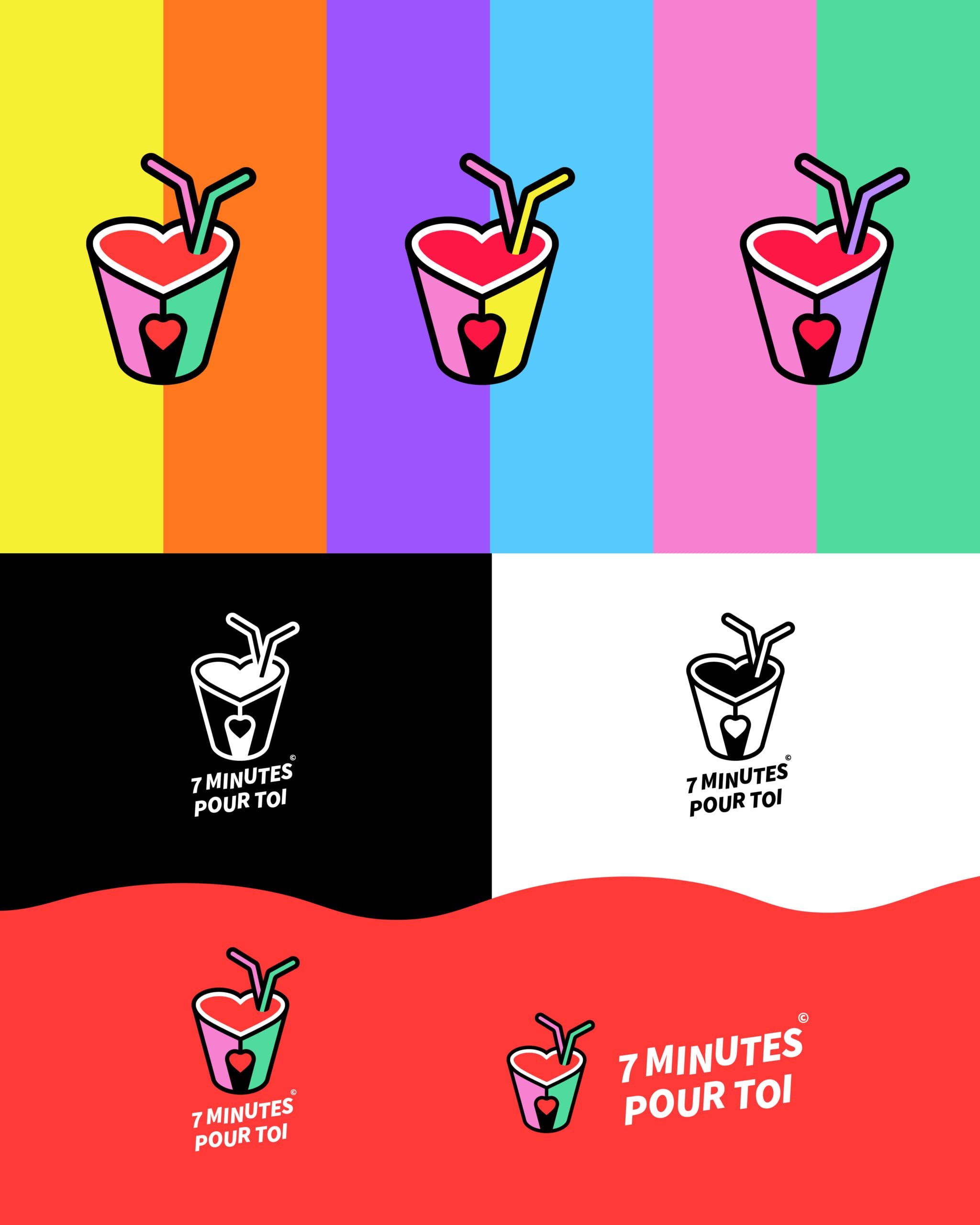 7 Minutes pour Toi - couleurs